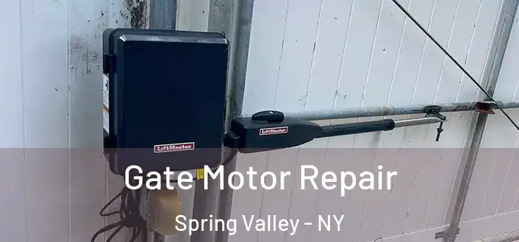 Gate Motor Repair Spring Valley - NY